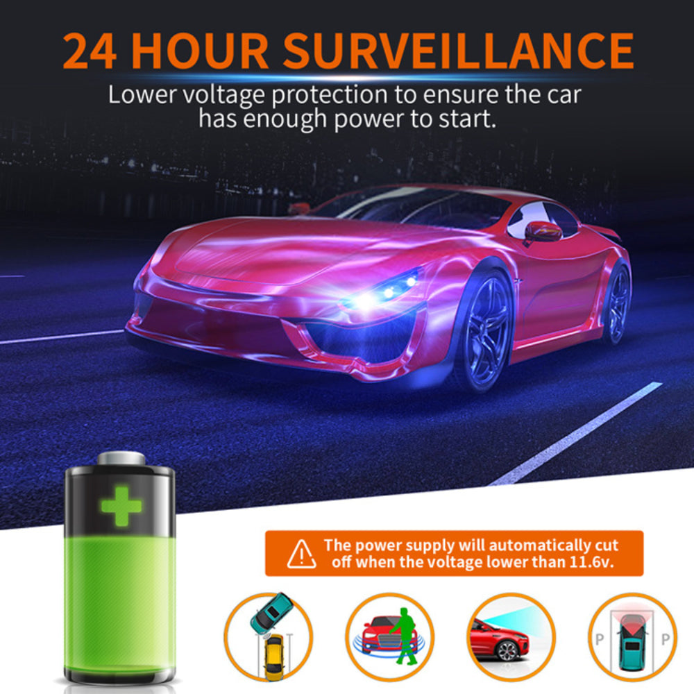 USB/Micro/Type-C Hardwire Kit for DashCam RearView Camera Reversing Recorder