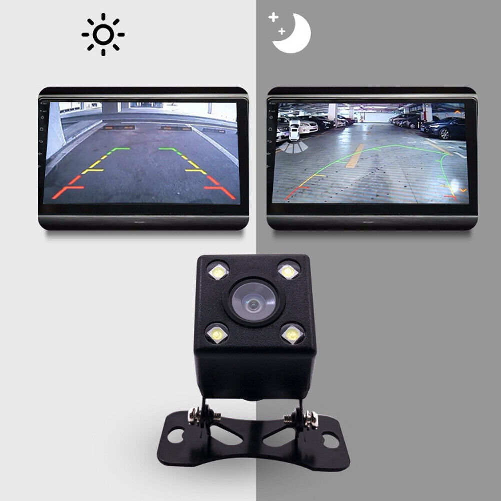 4-12 LED AHD Car Rear Camera Auto Parking Monitor Night Vision With 5.5m Cable